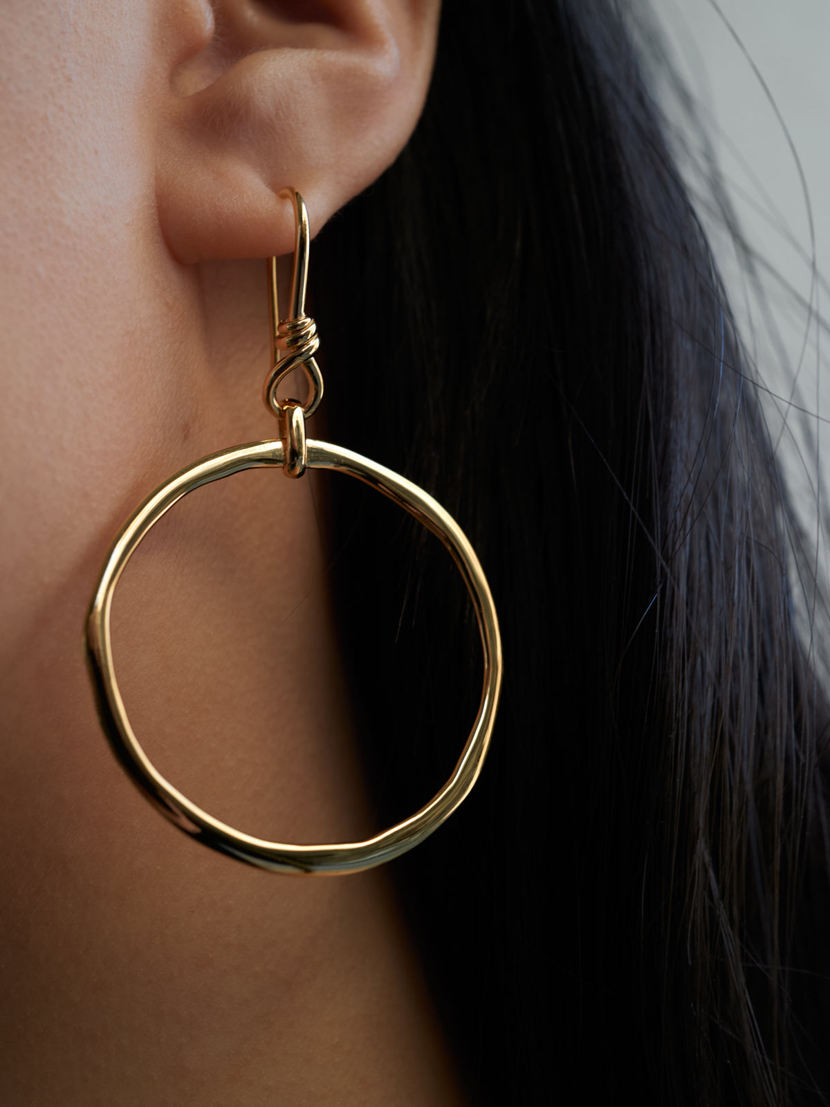 Temple of the Sun Jewellery Circe Earrings Gold Vermeil