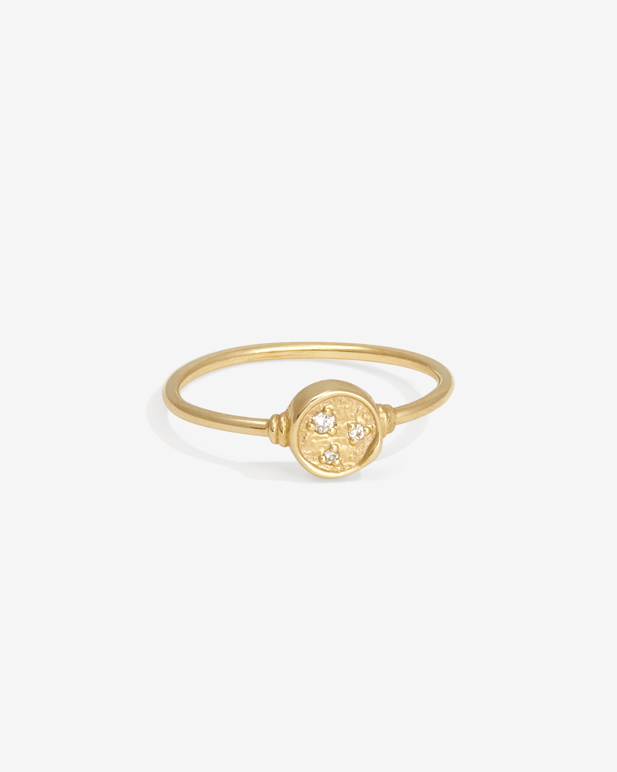 Temple of the Sun Kasia Ring Diamond Solid Gold