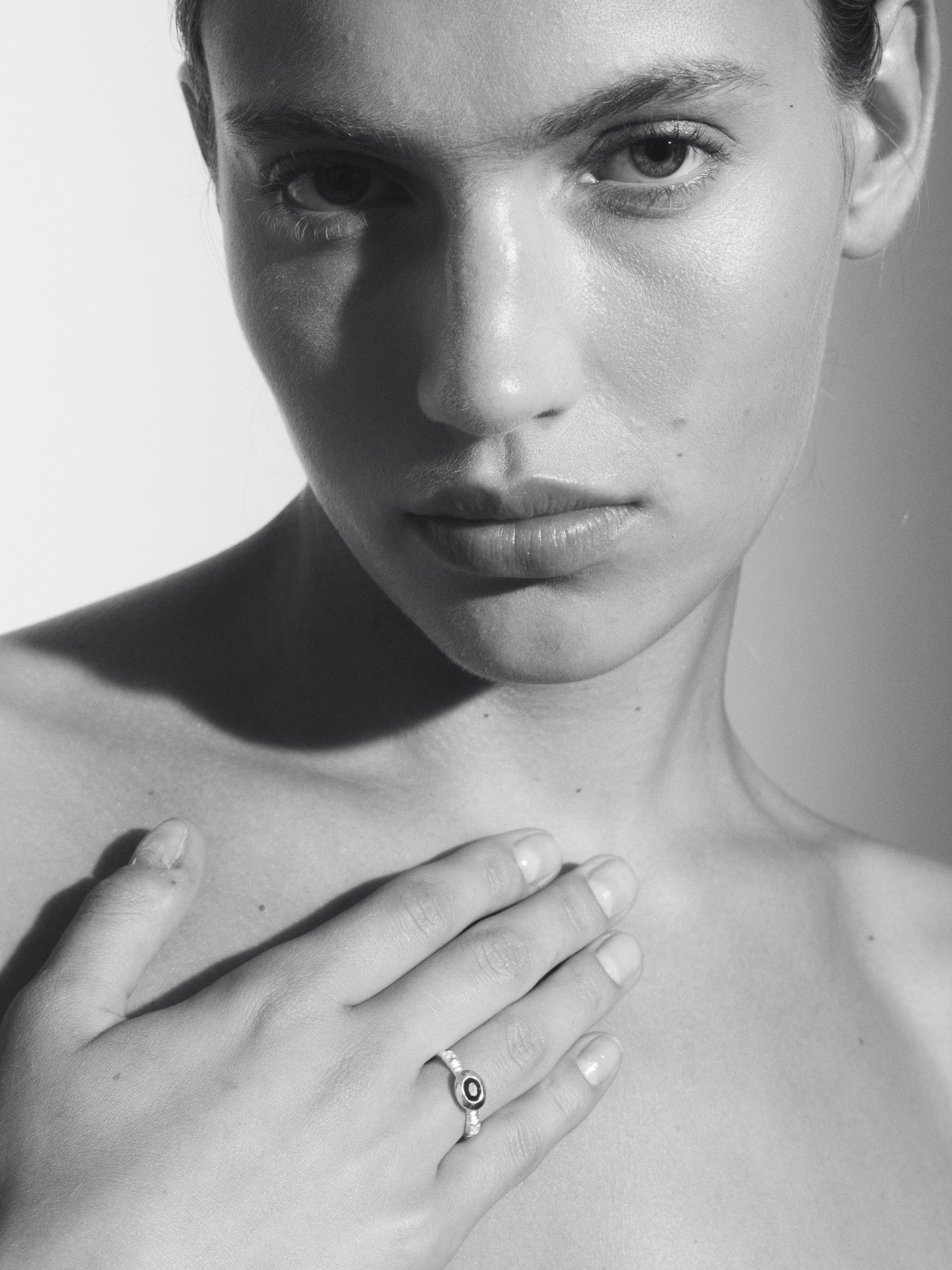 Temple of the Sun Lazuli Ring Silver