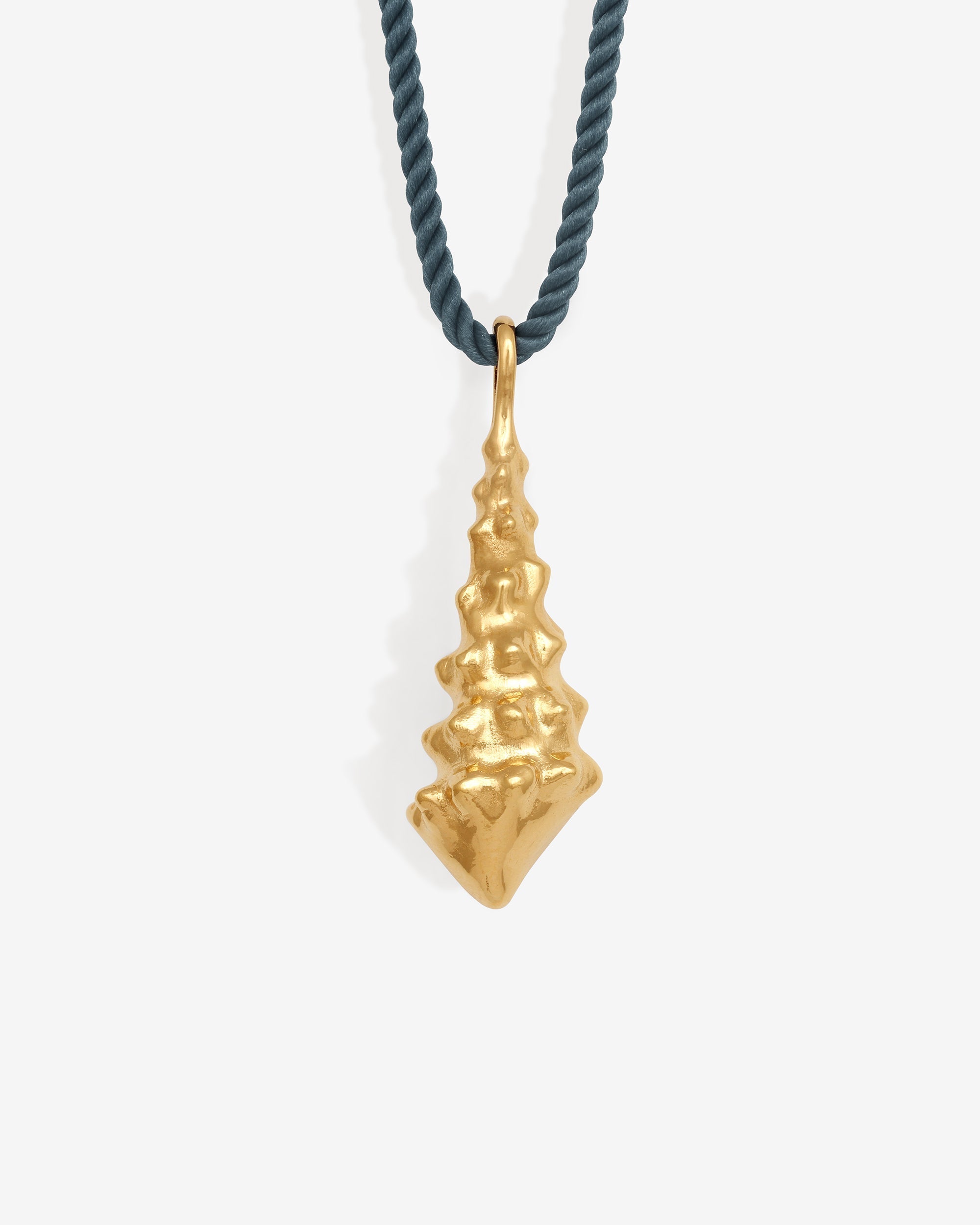 Temple of the Sun Marine Cord Necklace Gold Vermeil