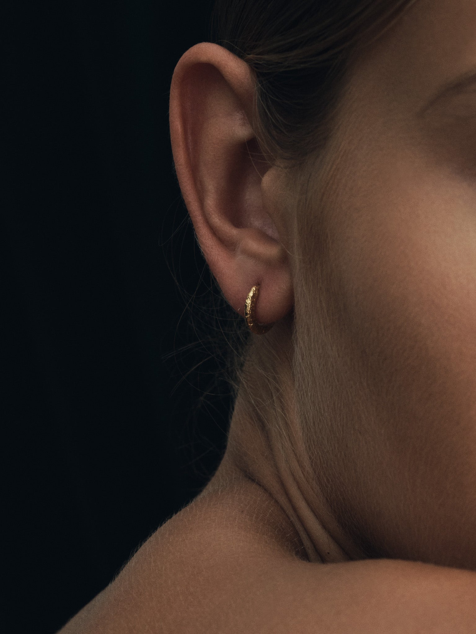 Temple of the Sun Molten Huggies Gold Vermeil