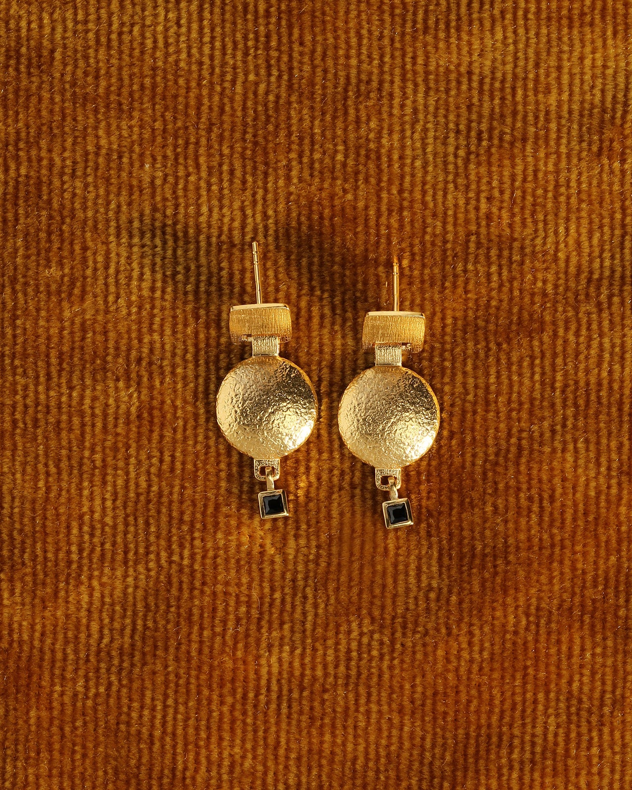 Plato Earrings Gold Vermeil