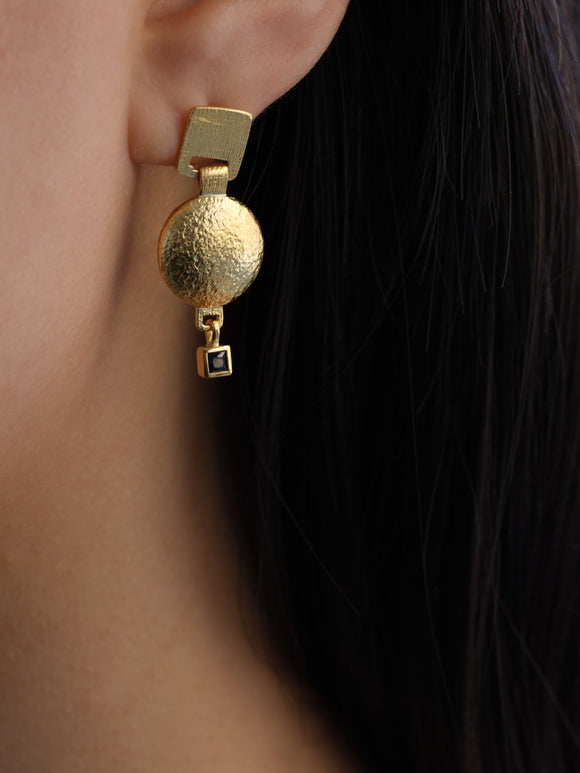 Plato Earrings Gold Vermeil