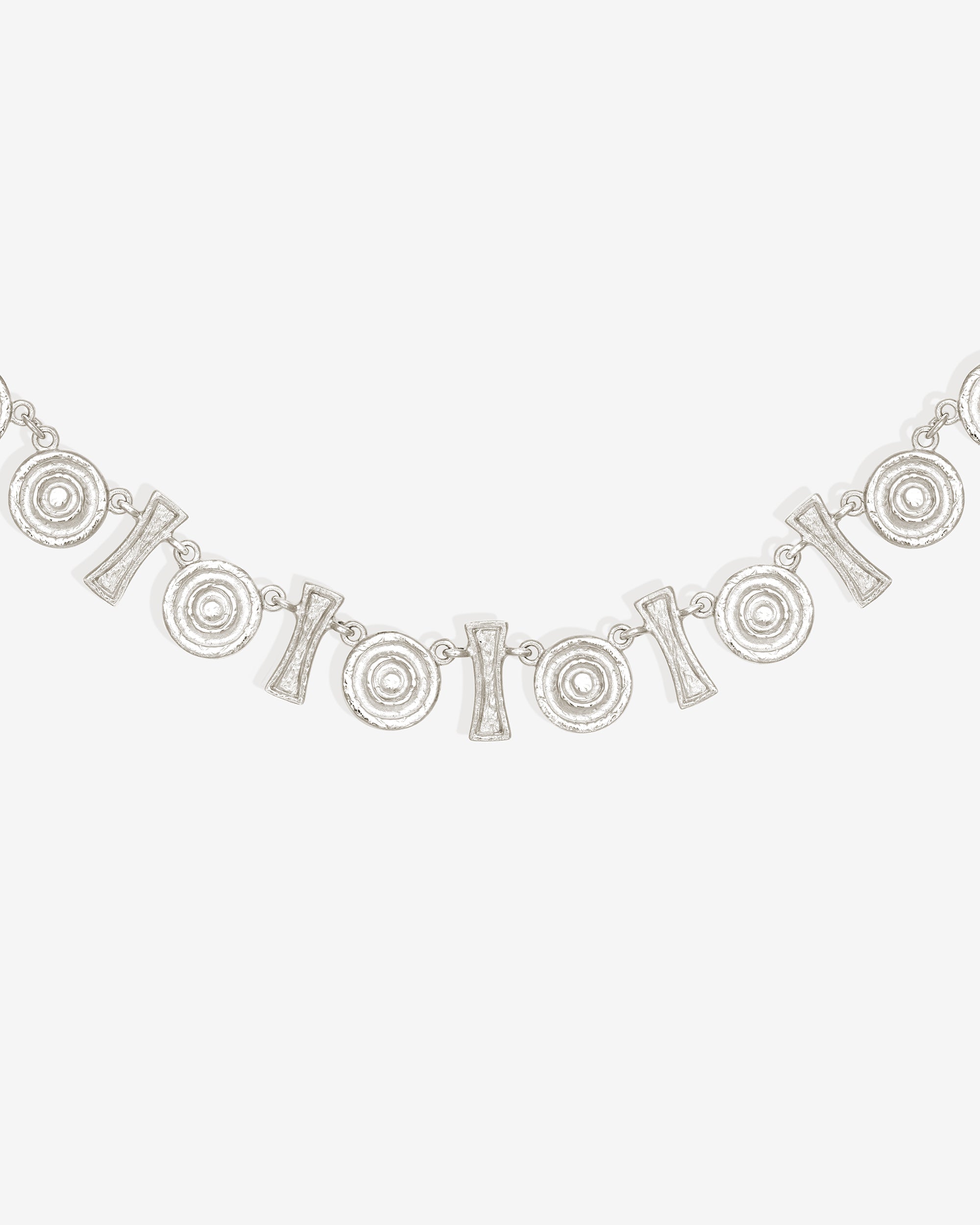 Temple of the Sun Reign Coin Chain Silver