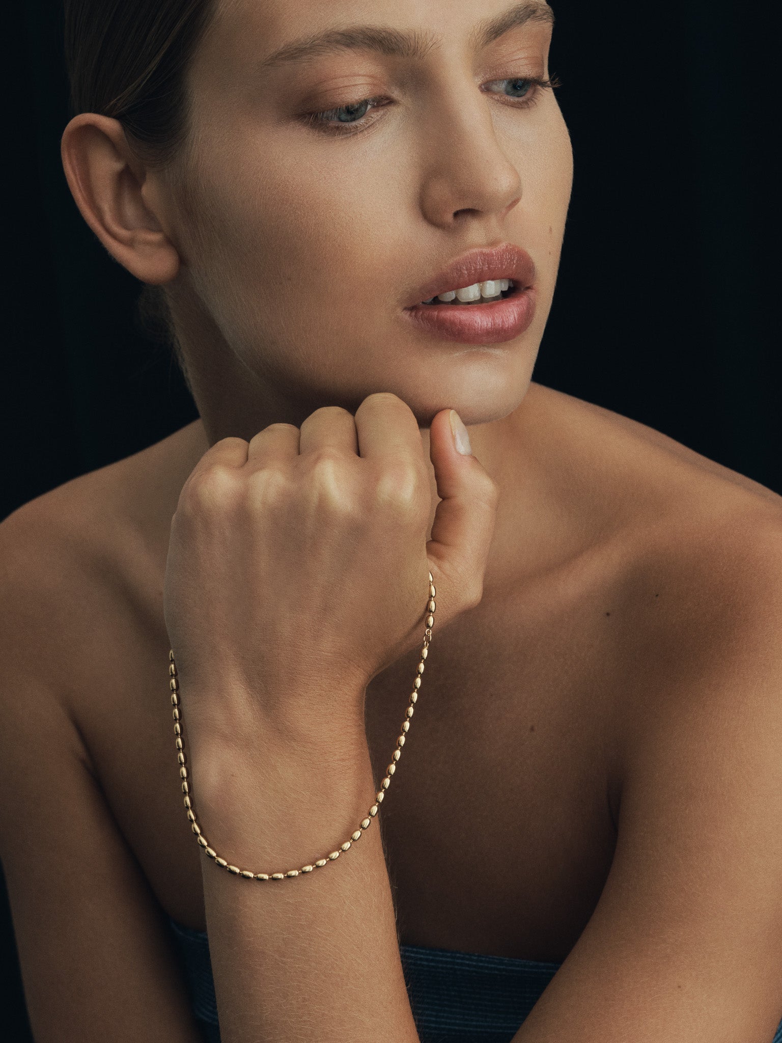 Temple of the Sun Remi Choker Gold Vermeil