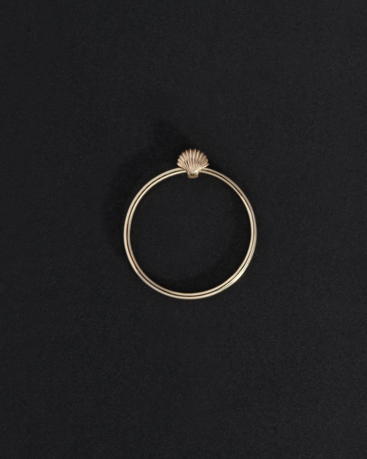 Temple of the Sun Sia Stacking Ring Solid Gold