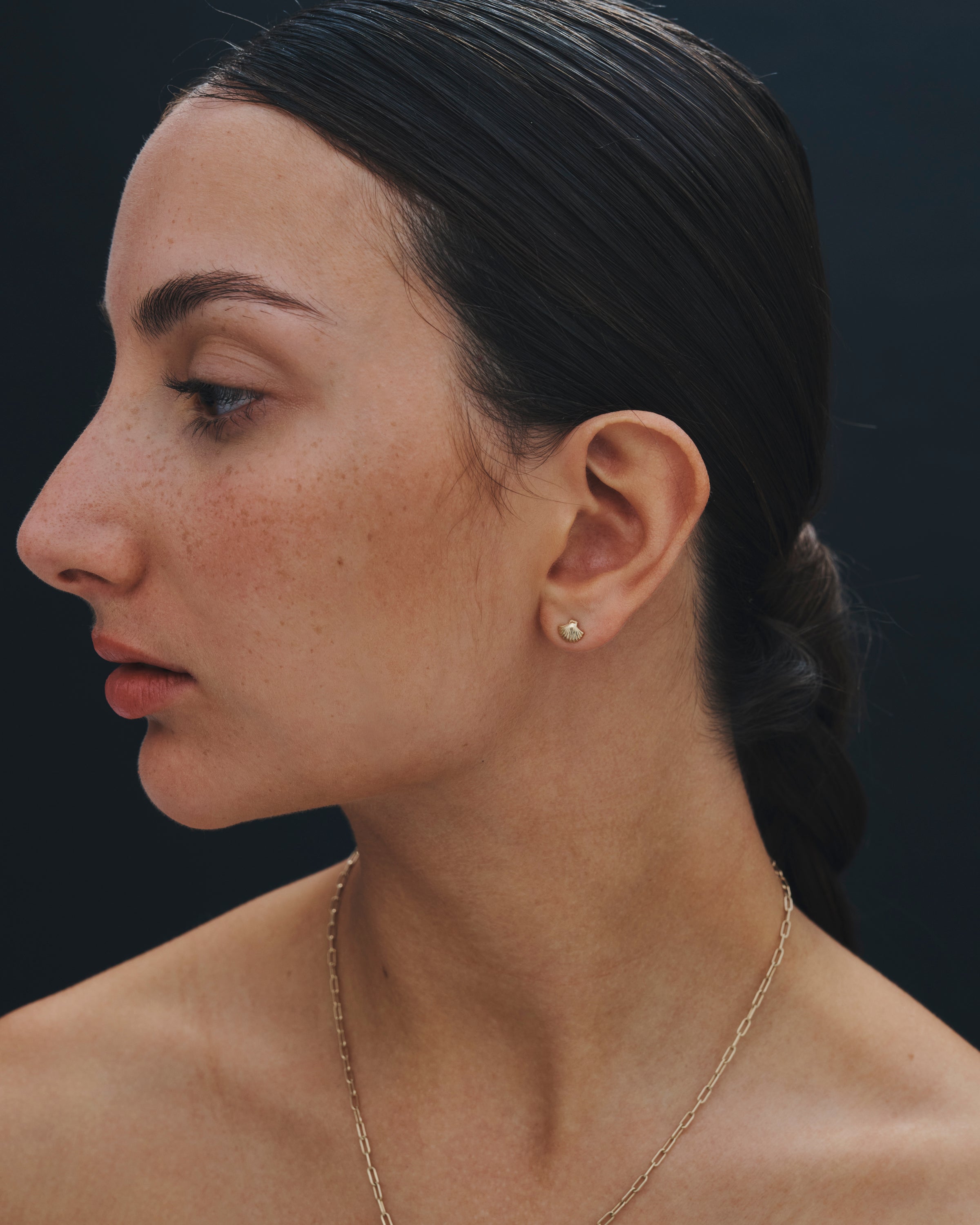 Temple of the Sun Sia Studs Solid Gold