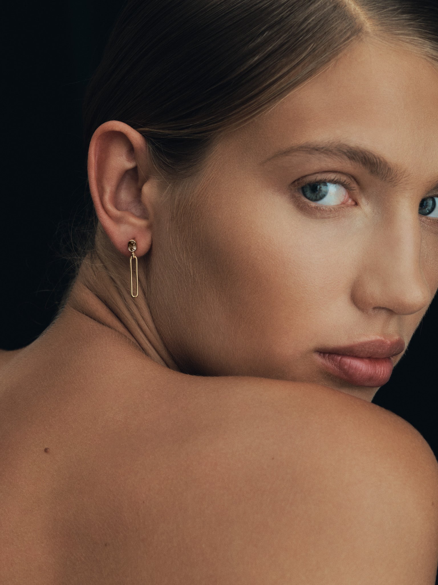 Temple of the Sun Tara Earrings Gold Vermeil