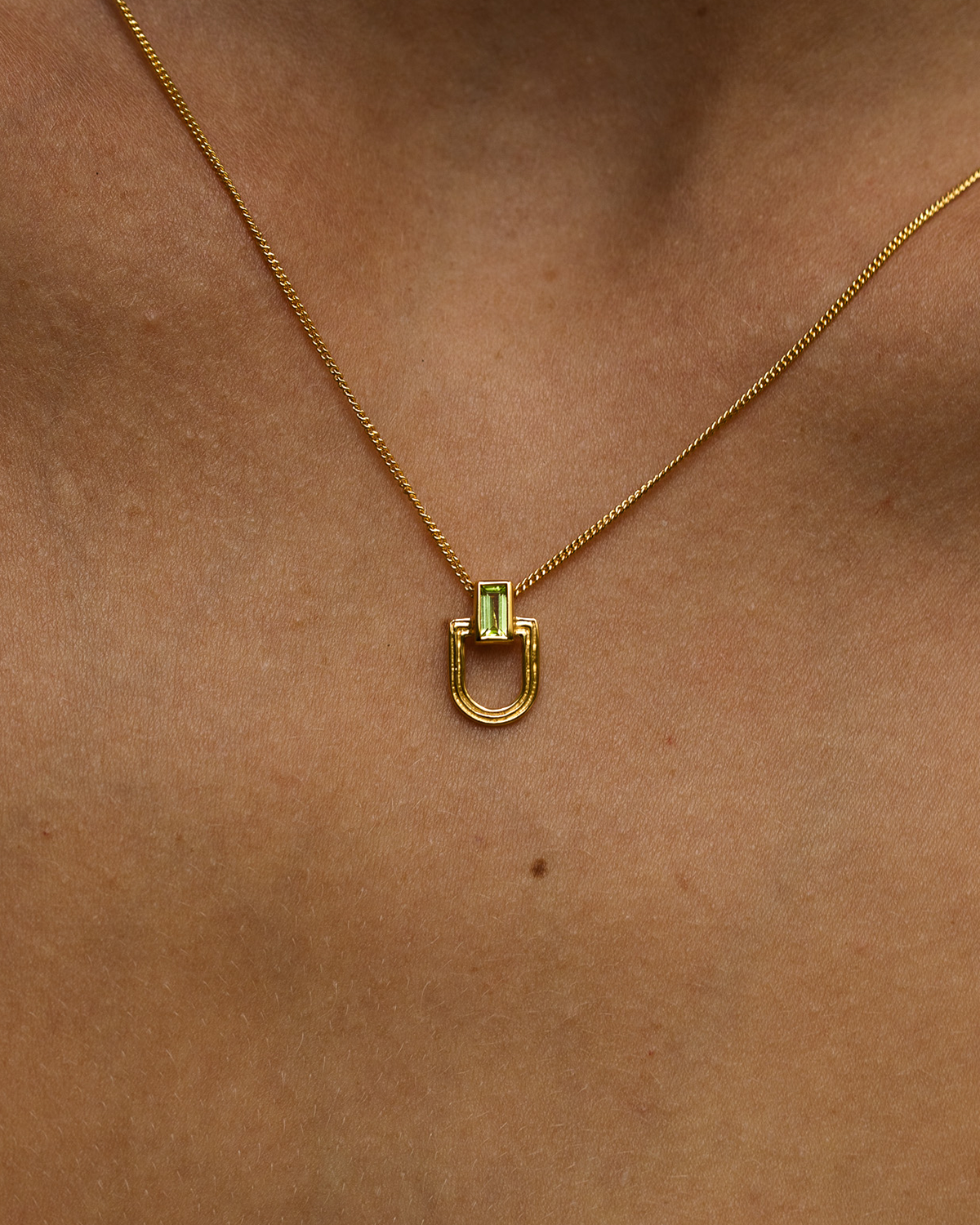 Vault Necklace Gold Vermeil