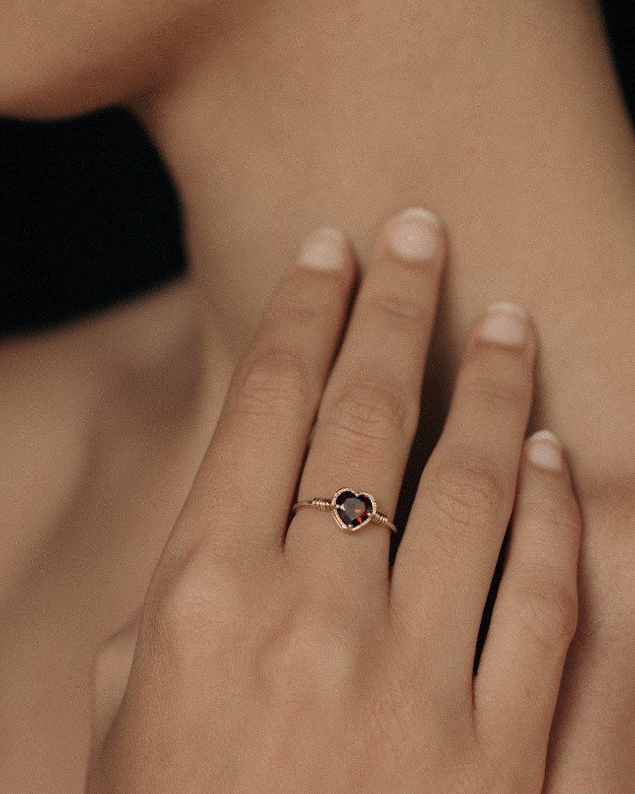 Temple of the Sun Venus Solitaire Ring Solid Gold