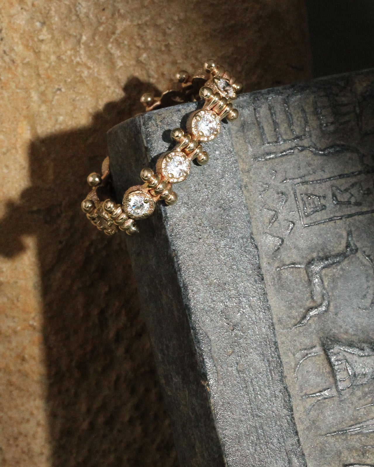 Asteria Eternity Ring Diamond Solid Gold