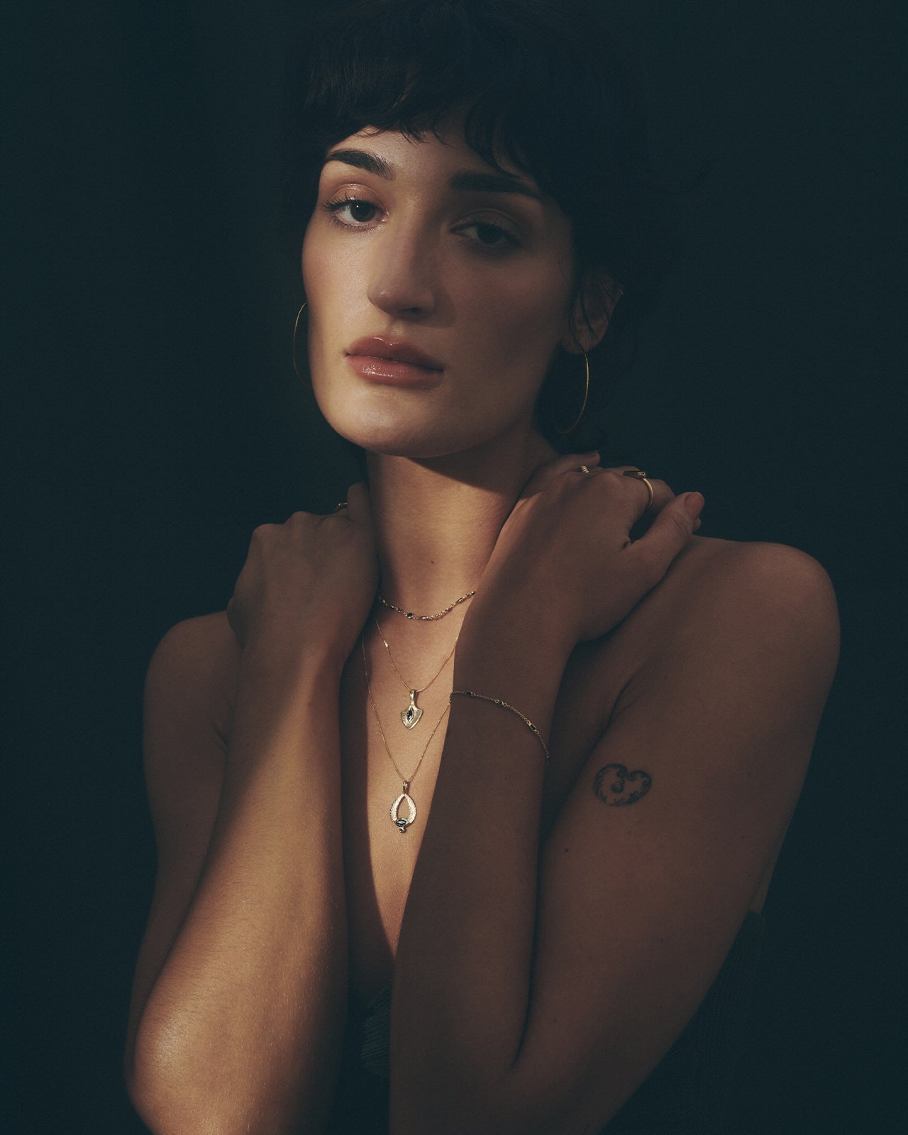 Protego Necklace Solid Gold