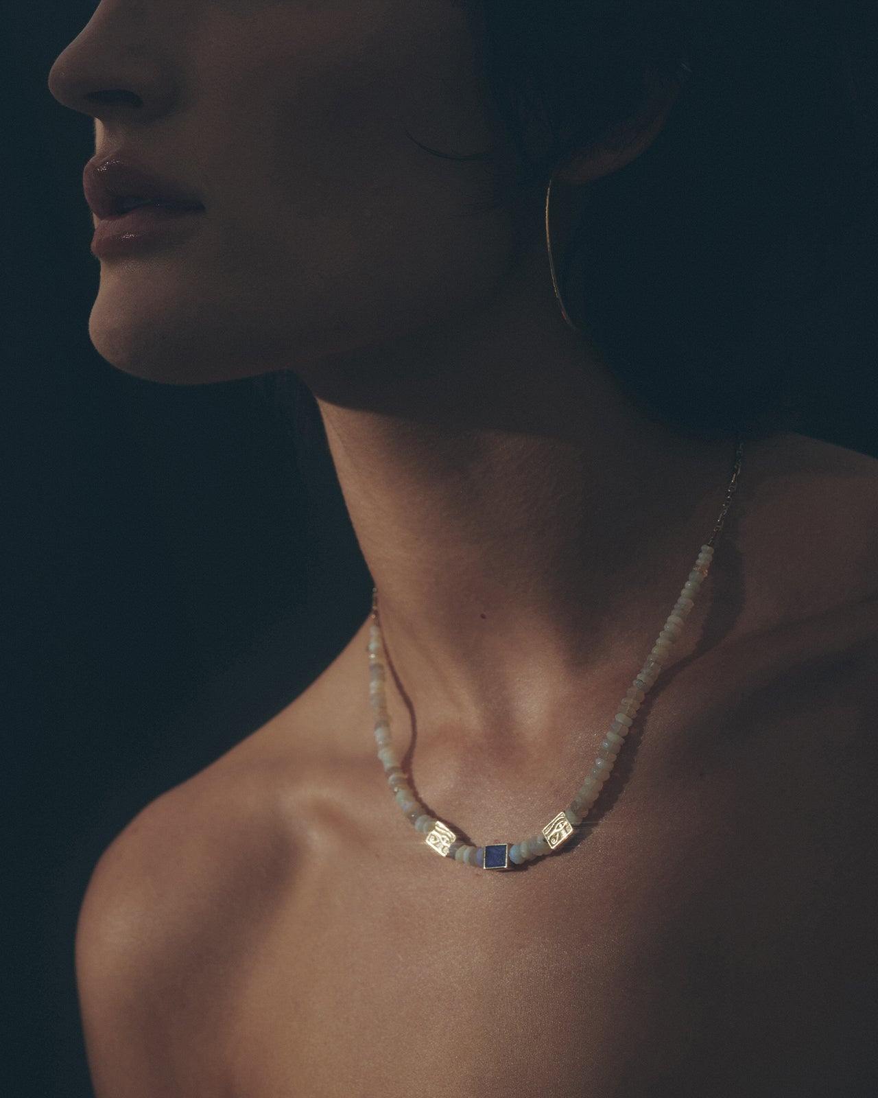 Luxor Necklace Solid Gold