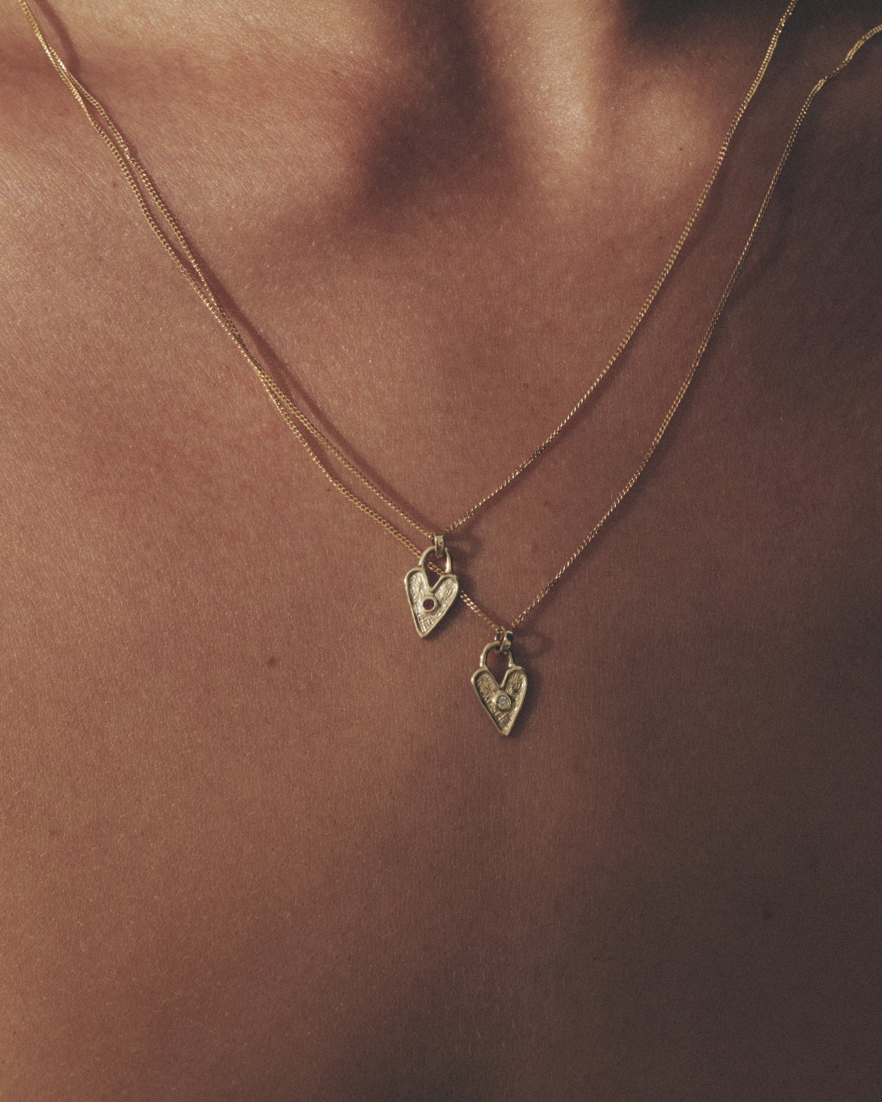 Amore Necklace Diamond Solid Gold