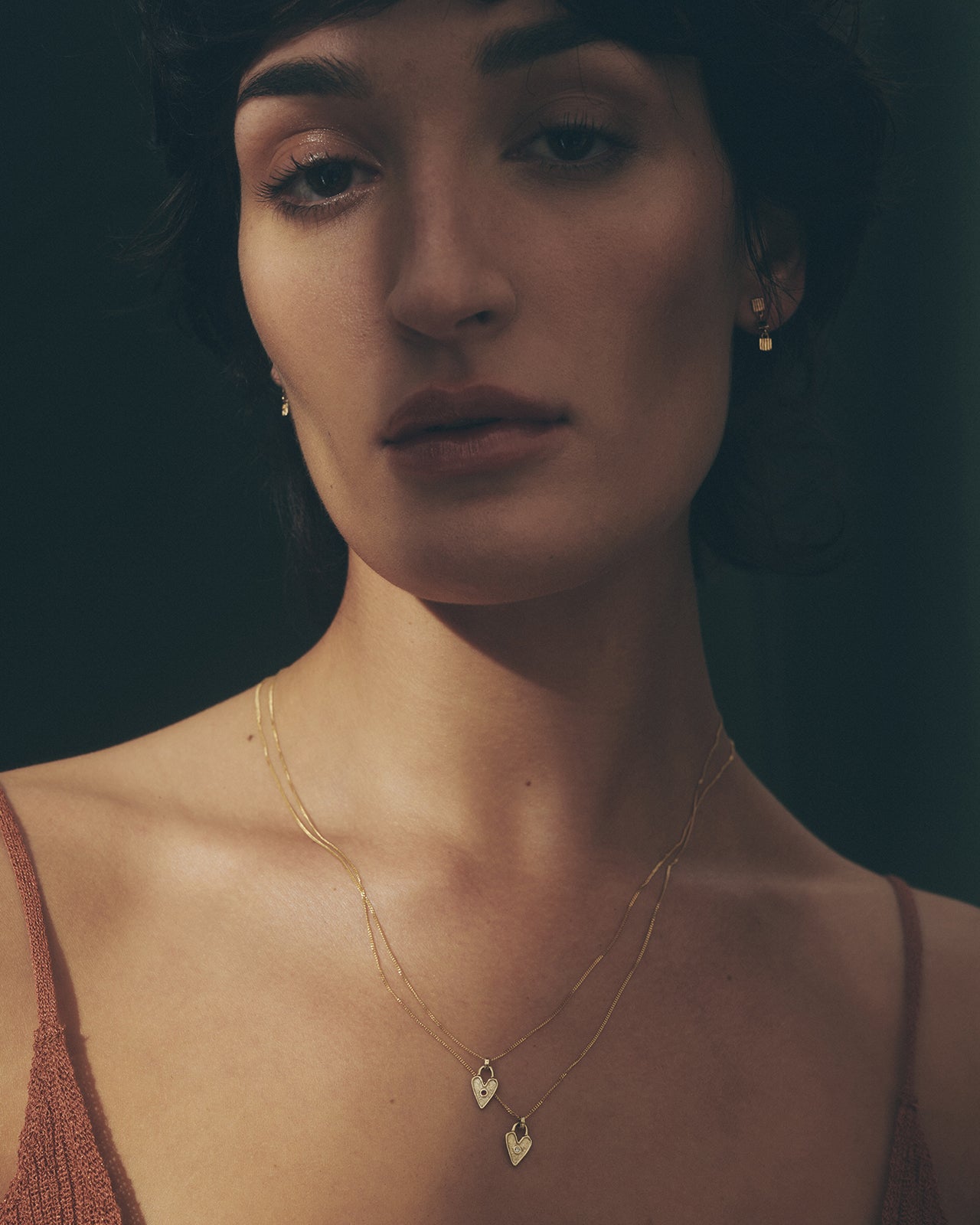 Amore Necklace Diamond Solid Gold