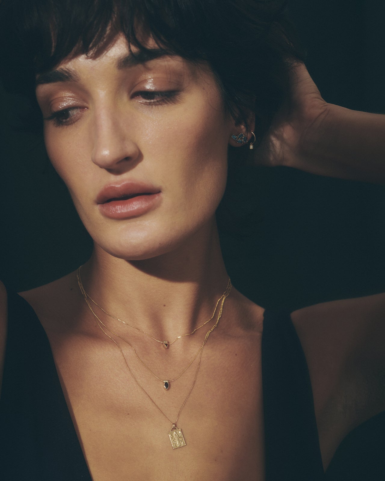 Queen of Heaven Necklace Solid Gold