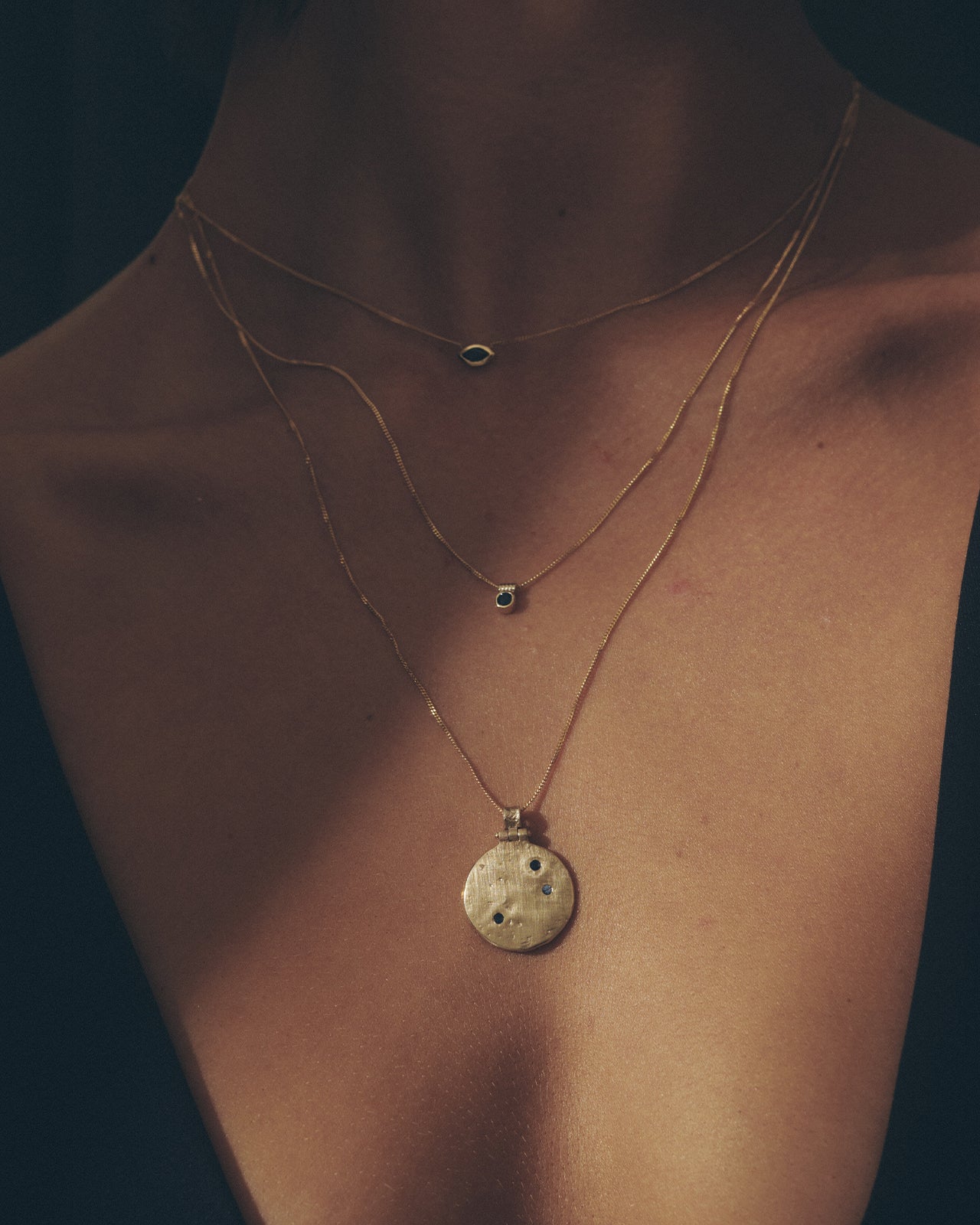 Agni Necklace Solid Gold