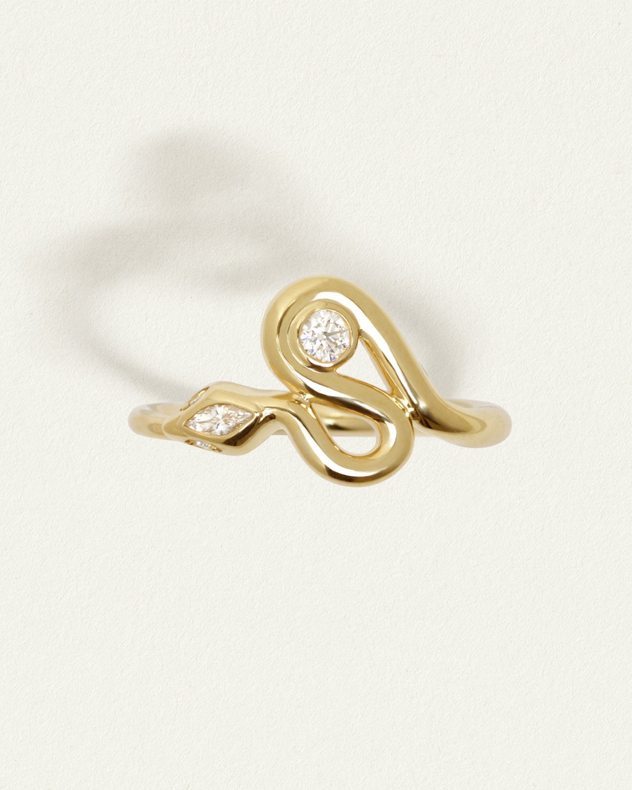 Elysian Ring Diamond Solid Gold