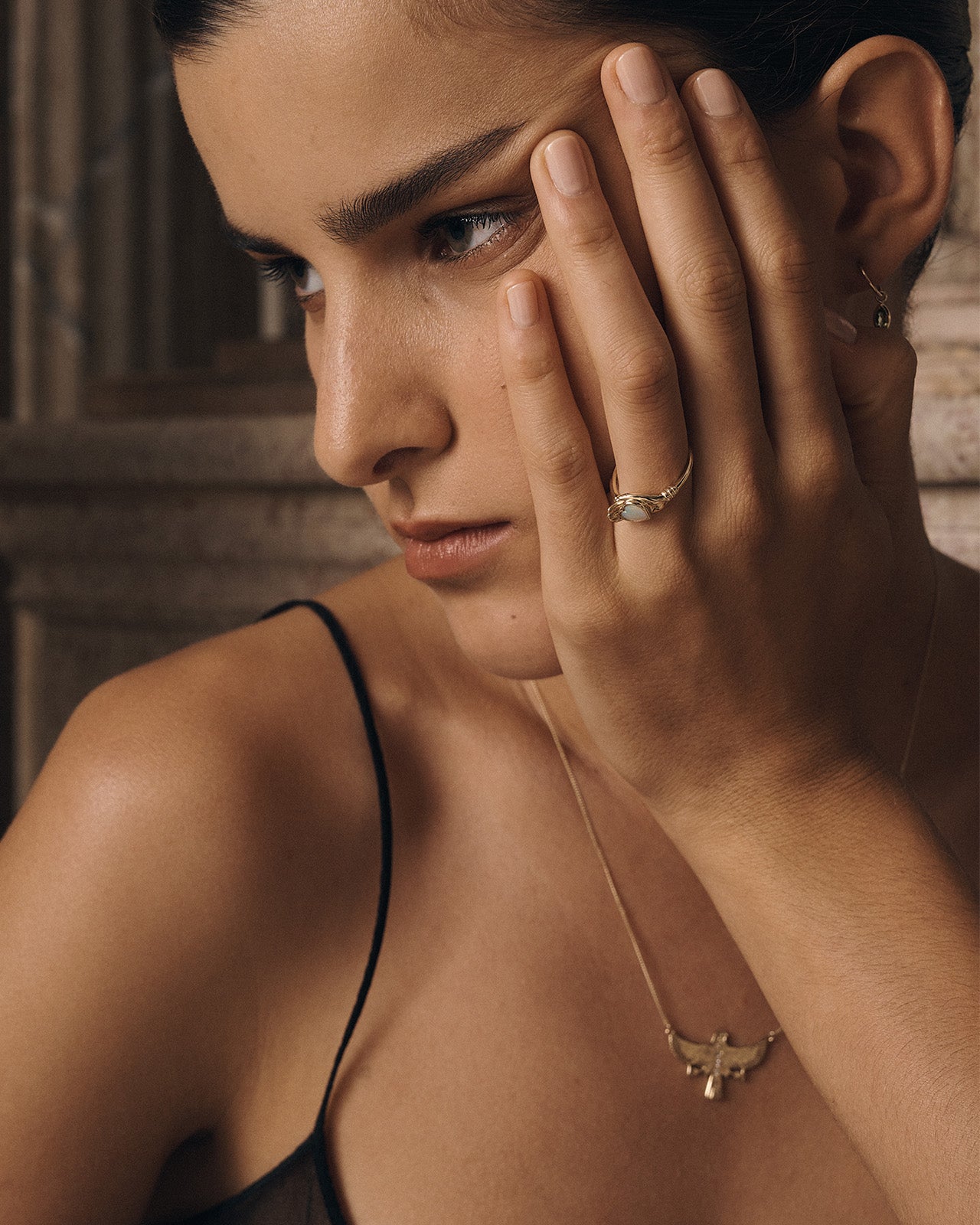 Temple of the Sun Esme Ring Solid Gold