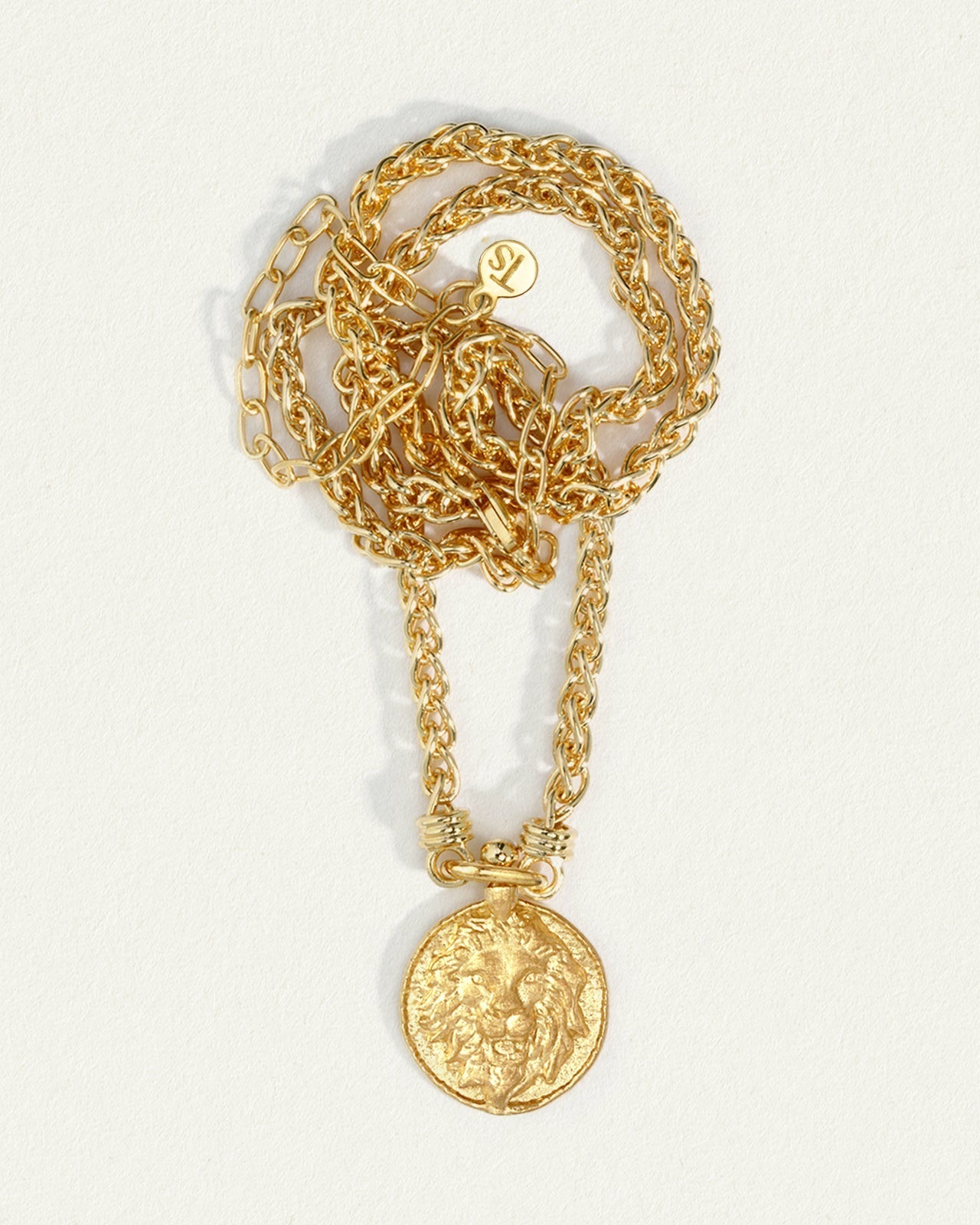 Leon Necklace Gold Vermeil