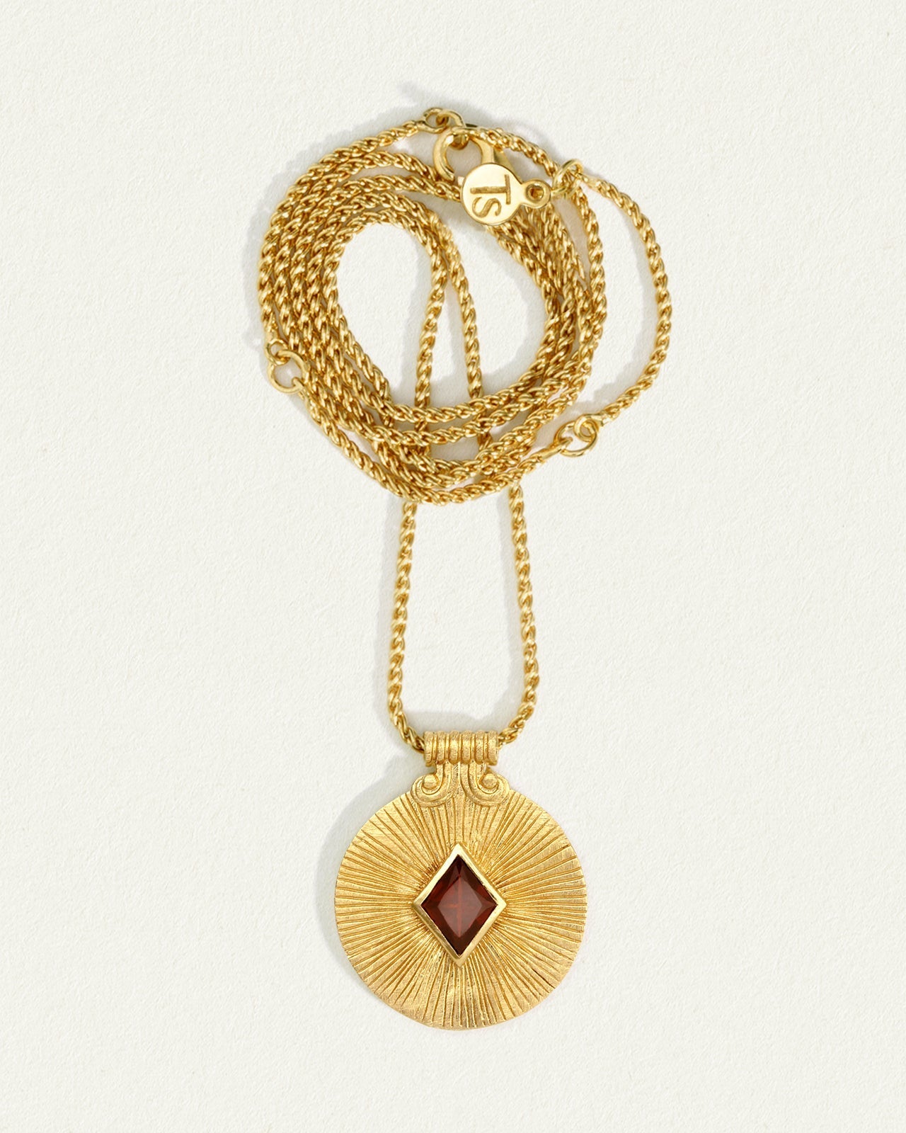 Sol Necklace Gold Vermeil